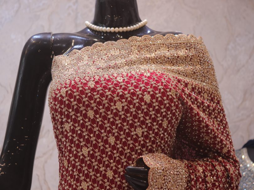 "The Raspberry Sorbet" Premium Designer Saree