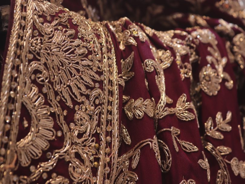 “The Autumn Purple” Premium Designer Saree - Image 5