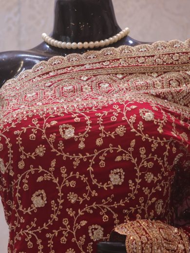 "The Raspberry Sorbet" Premium Designer Saree