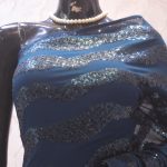 "The Teal Blue" Premium Designer Saree