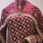 “The Rosewood” Premium Designer Saree with Veil