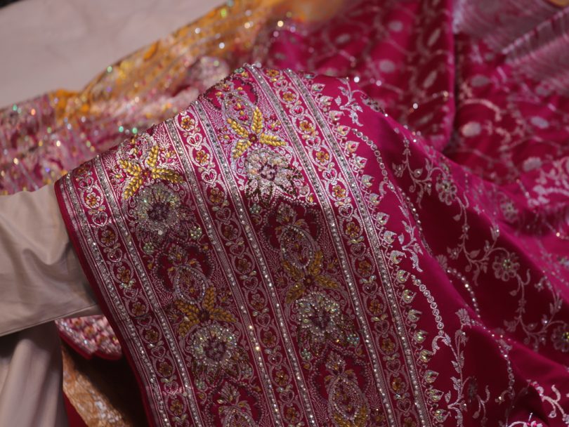 "The Golden Yellow" Premium Banarasi Silk Saree - Image 5