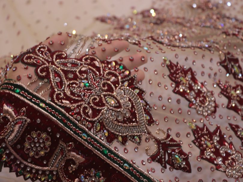 “The Golden Petals” Premium Handcrafted Saree - Image 5