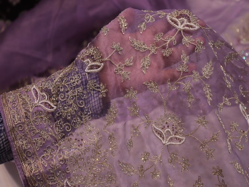 "The Lilac" Premium Designer Saree - Image 5