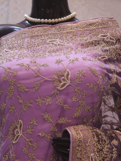 "The Lilac" Premium Designer Saree