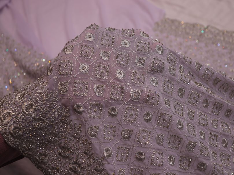 "The Lilac" Premium Designer Saree - Image 5