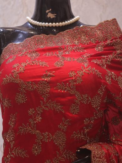 “The Majestic Pink” Premium Designer Saree