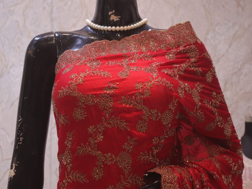 “The Majestic Pink” Premium Designer Saree