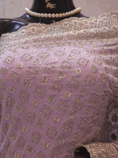 "The Lilac" Premium Designer Saree