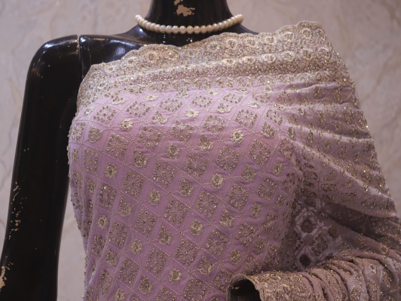 "The Lilac" Premium Designer Saree