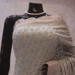 "The Light Turquoise" Premium Designer Saree