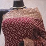 "The Mulberry Splash" Premium Designer Saree