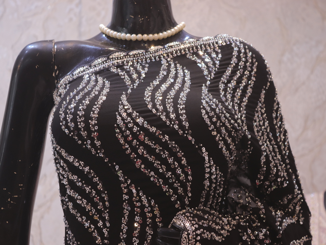 "The True Black" Premium Designer Saree