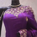 “The Royal Purple” Premium Designer Saree