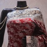 "The Vintage Maroon" Premium Banarasi Silk Saree