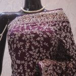 “The Matt Purple” Premium Designer Saree