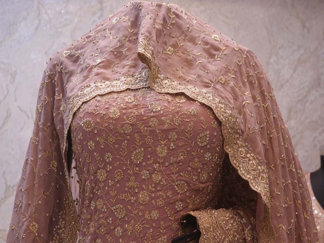 "The Dusty Purple" Vol 4 Premium Designer Saree With Veil