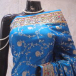 "The French Blue" Vol 11 Premium Bridal Banarasi Silk Saree