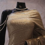"The Brushed Gold" Premium Designer Saree