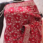 “The Ruber Pink” Premium Designer Saree