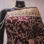 "The Garnet" Premium Wedding Wear Saree