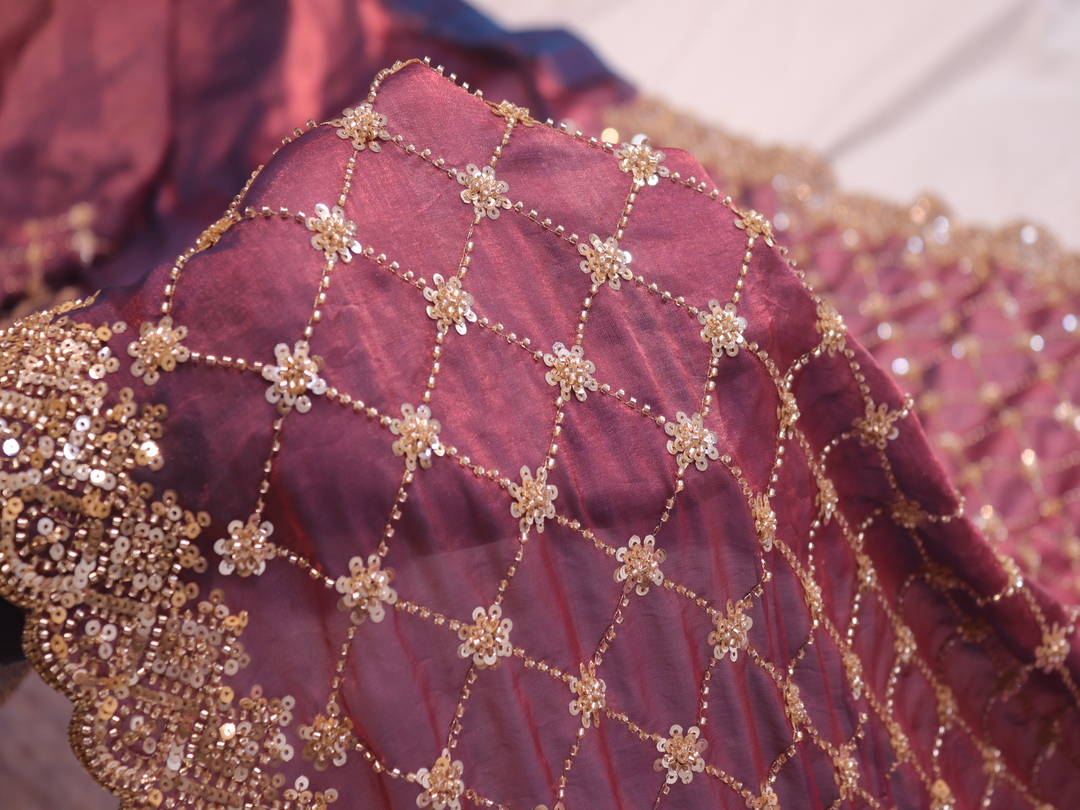 “The Liserian Purple” Premium Designer Saree - Image 5