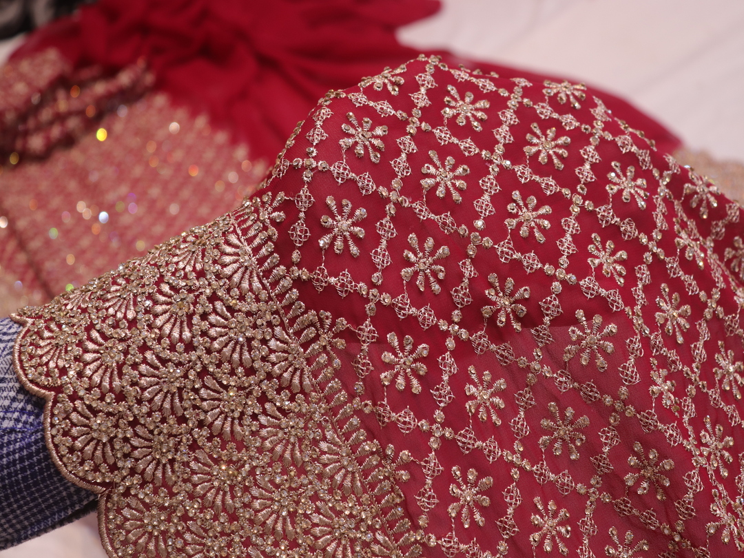 "The Raspberry Sorbet" Vol 2 Premium Designer Saree - Image 5