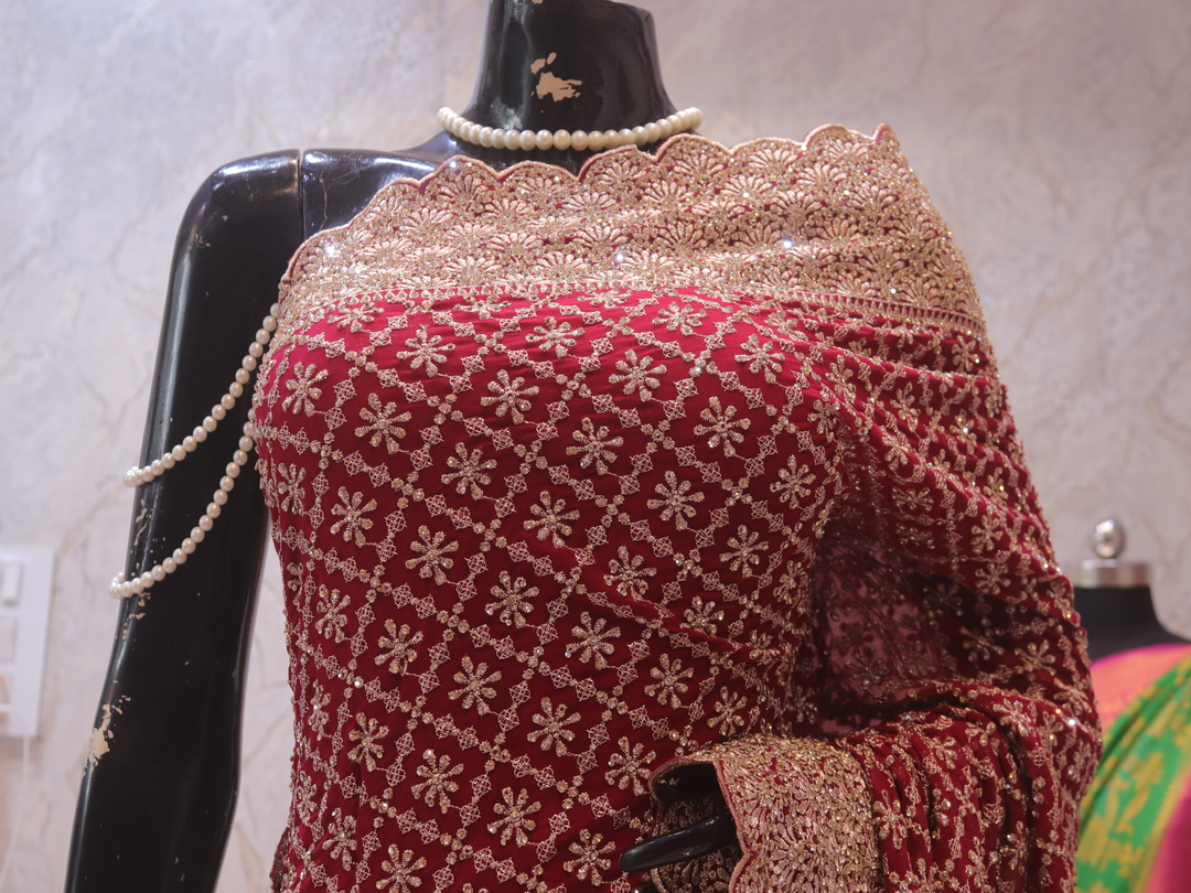 "The Raspberry Sorbet" Vol 2 Premium Designer Saree