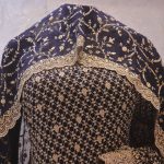 "The Midnight Blue" Premium Designer Saree with Veil