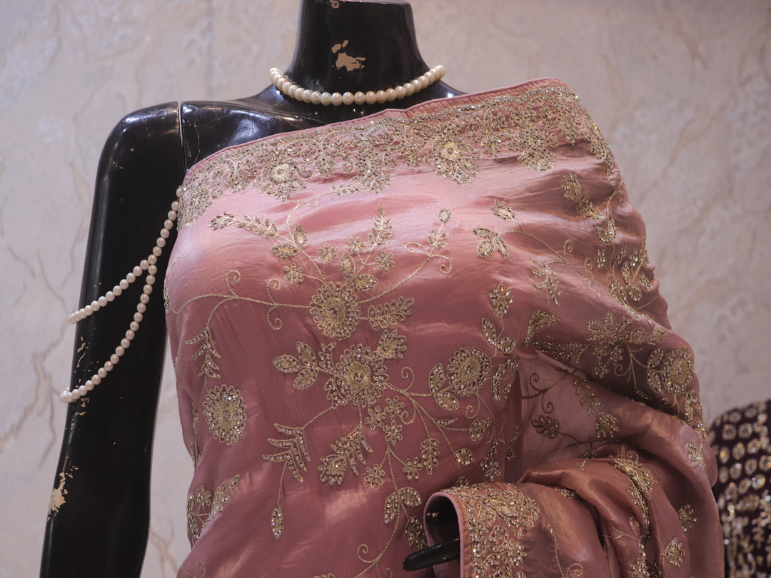 “The Dusty Purple” Premium Designer Saree