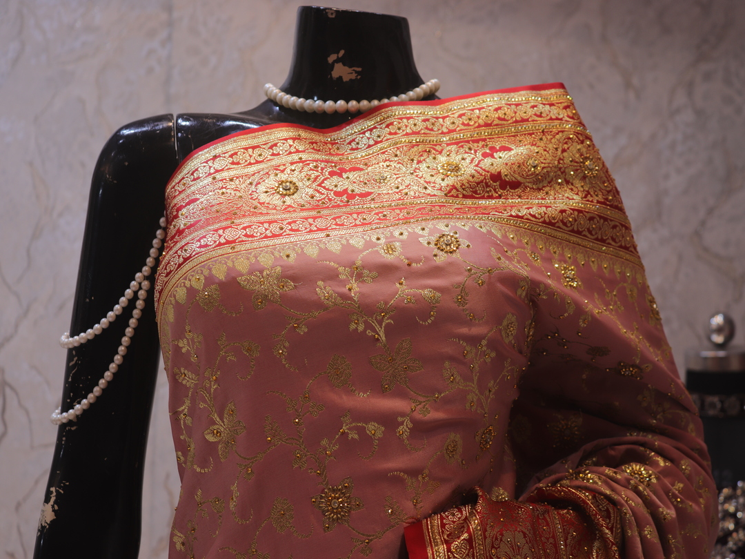 "The Pink Duet" Vol 6 Premium Banarasi Silk Saree