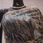 "The Ocean Blue" Premium Designer Saree