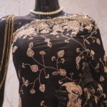 “The Pure Black” Premium Designer Saree