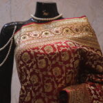 “The Mahogany Red” Premium Banarasi Silk Saree