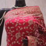 "The Pink Splash" Premium Designer Saree