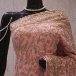“The Baby Pink” Premium Handcrafted Saree