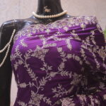 "The True Purple" Premium Designer Saree