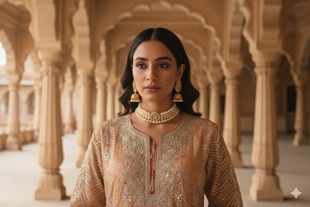 The Premium Luxury Anarkali Frock Ready to Wear Dress