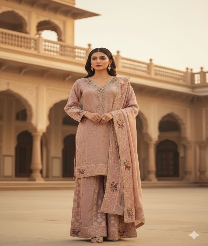 The Designer Luxury Style Ready to Wear Dress - Image 3