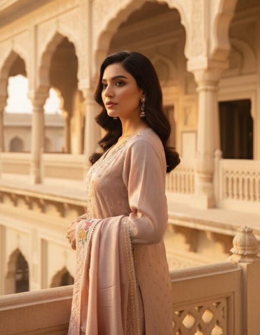 The Designer Luxury Style Ready to Wear Dress - Image 4