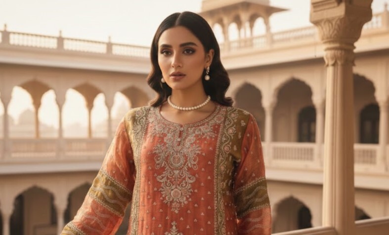 The Elegant Designer Luxury Style Ready to Wear Dress