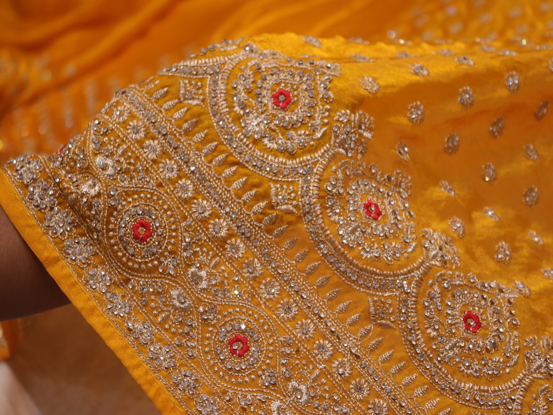 “The Sunflower Yellow” Vol 3 Premium Designer Saree - Image 5