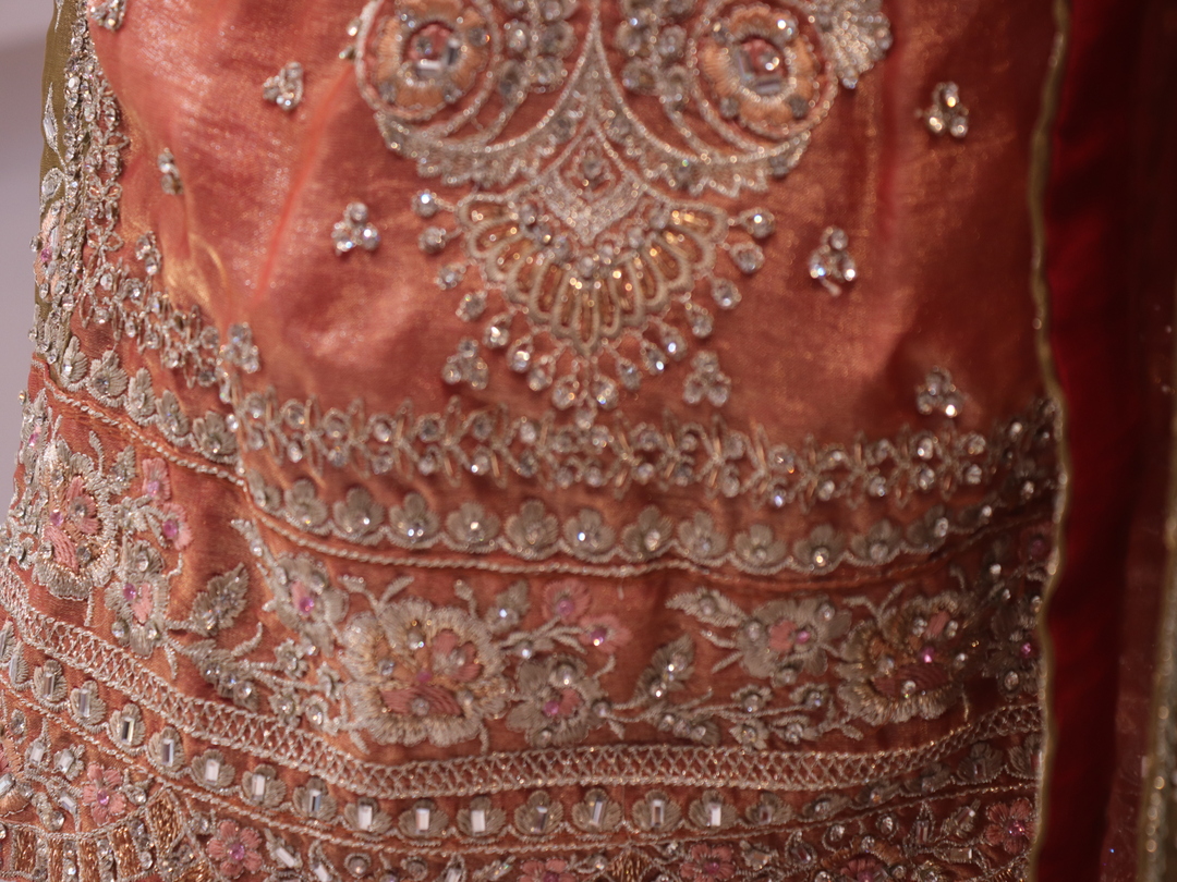 The Elegant Designer Luxury Style Ready to Wear Dress - Image 5