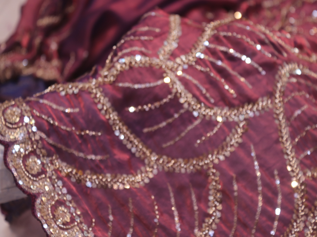“The Pearly Purple” Premium Designer Saree - Image 5