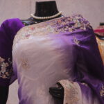 “The Exquisite Purple Shaded” Premium Designer Saree