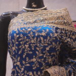 "The Aquamarine Blue" Premium Designer Saree