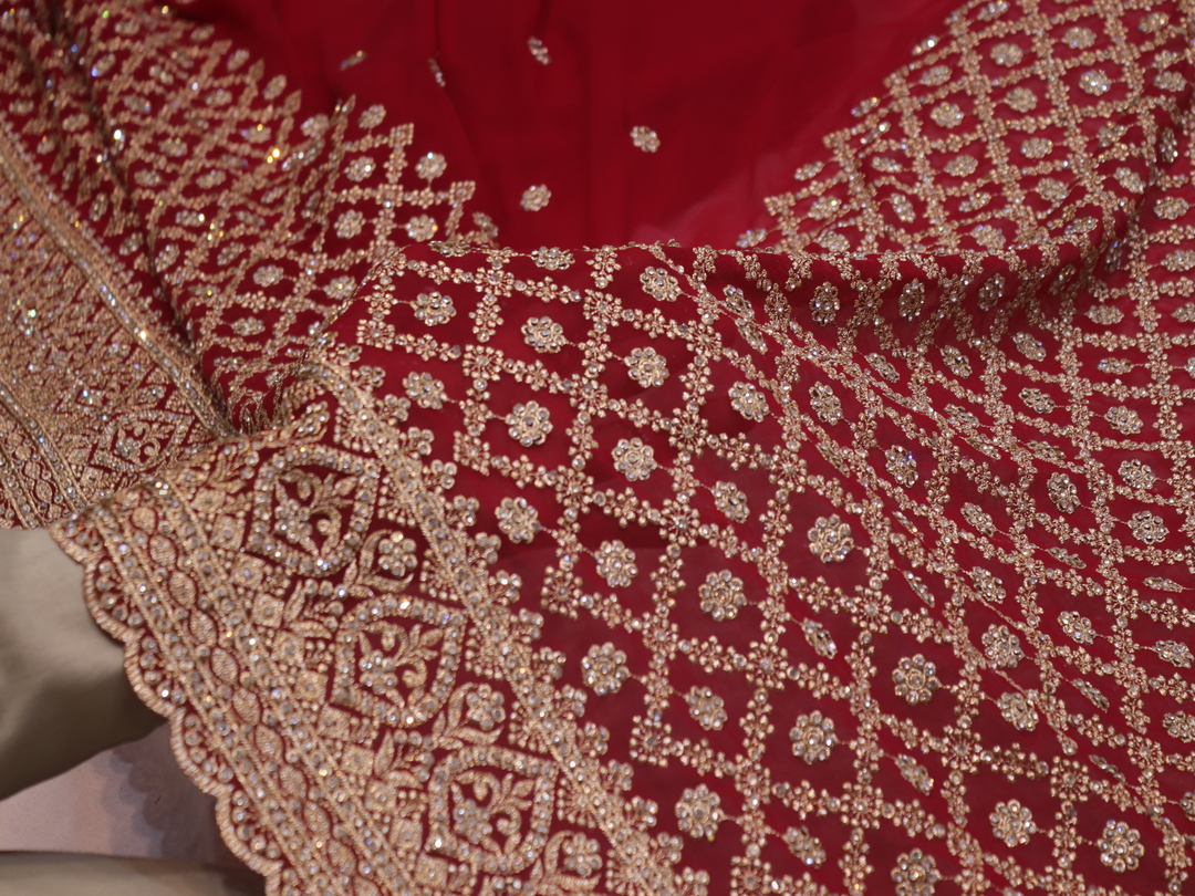 "The Raspberry Sorbet" Vol 4 Premium Designer Saree - Image 5