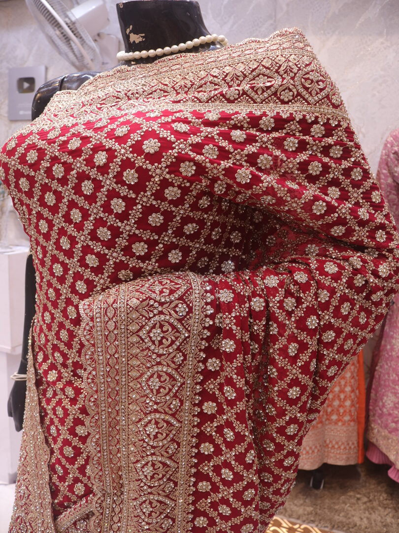 "The Raspberry Sorbet" Vol 4 Premium Designer Saree - Image 4