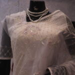 “The Exquisite Only White” Premium Designer Saree