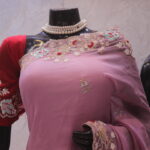 “The Exquisite Elegant Mauve” Premium Designer Saree